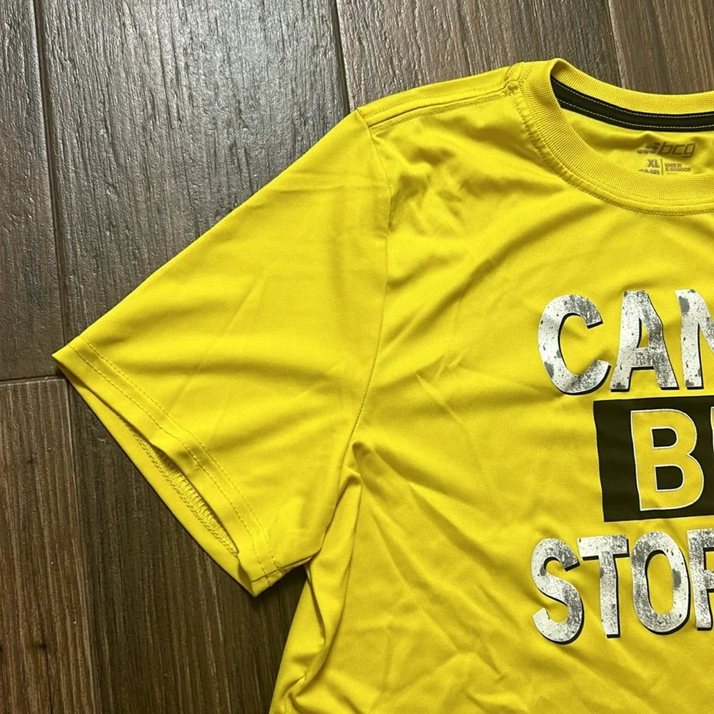 BCG Boys‎ Shirt XL Performance Top 18-20 Yellow